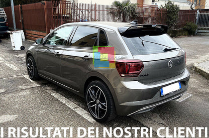 SPOILER POSTERIORE SUL TETTO PER VW POLO AW1 2017+ ABS / PLASTIC ALETTONE