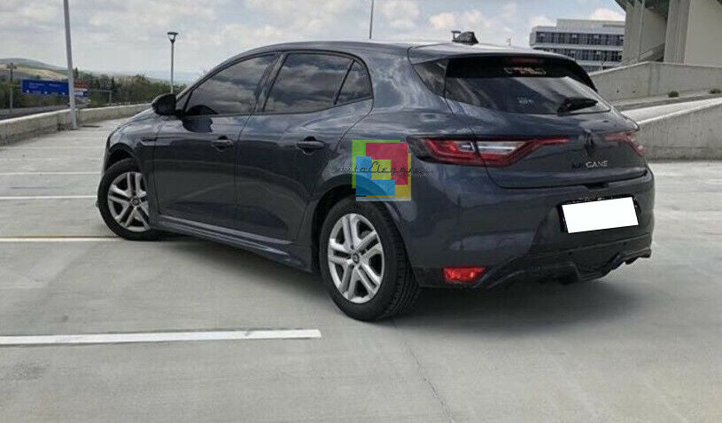 RENAULT MEGANE 4 IV 2015-2021 SIDE SKIRTS UNDER DOOR RS ABS / PLASTIC