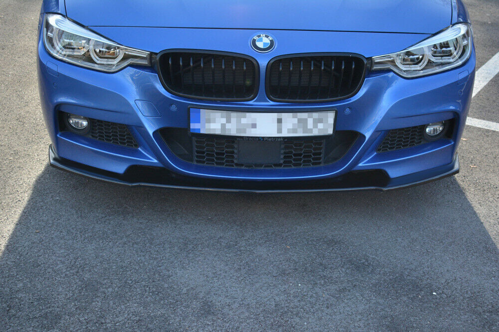 BMW SERIE 3 F30 F31 M SPLITTER SOTTO PARAURTI ANTERIORE NERO M SPORT 0069 AUTOELEGANCERICAMBI