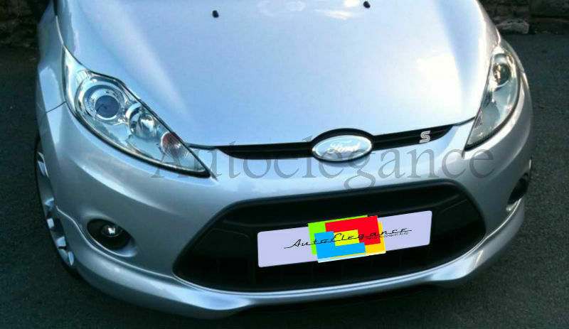 FORD FIESTA VI 2008-2012 SPOILER SOTTO PARAURTI ANTERIORE LOOK ST IN ABS