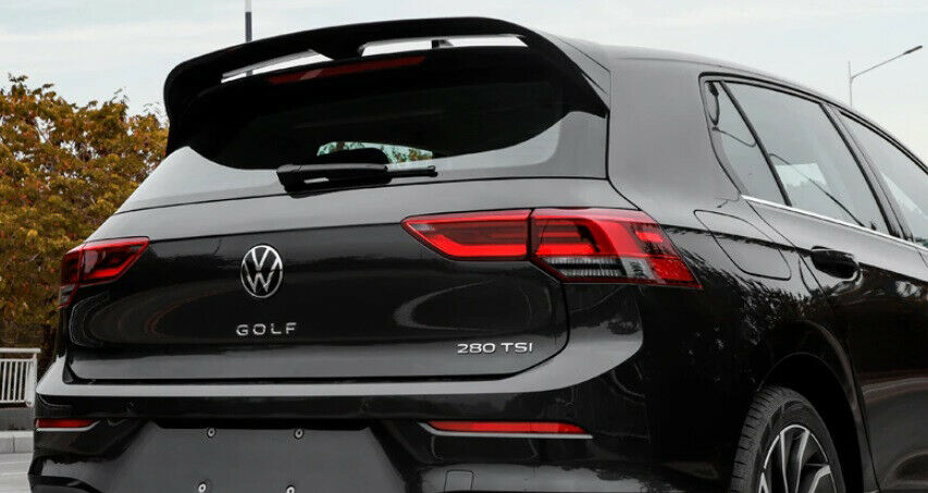 ALETTONE PER VW GOLF 8 VIII 2019+ SPOILER TETTO POSTERIORE LOOK RLINE ABS AUTOELEGANCERICAMBI