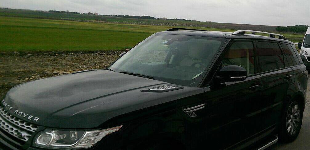 BARRE SUL TETTO MANCORRENTI PER RANGE ROVER SPORT L494 2013+ SATINATI 0215 AUTOELEGANCERICAMBI