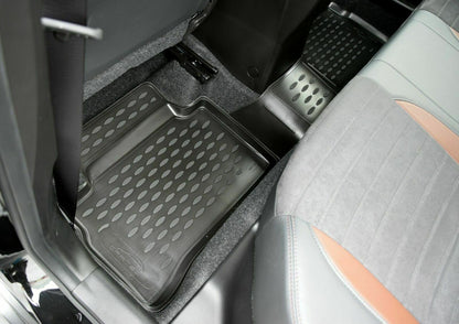 BMW SERIE 5 F10 F11 F07 F18 TAPPETINI AUTO IN GOMMA - TAPPETI TOP QUALITA -1 AUTOELEGANCERICAMBI