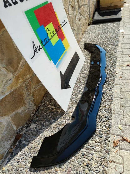 SPLITTER PER ALFA ROMEO GIULIA VELOCE PARAURTI ANTERIORE LAMA SPOILER NERO