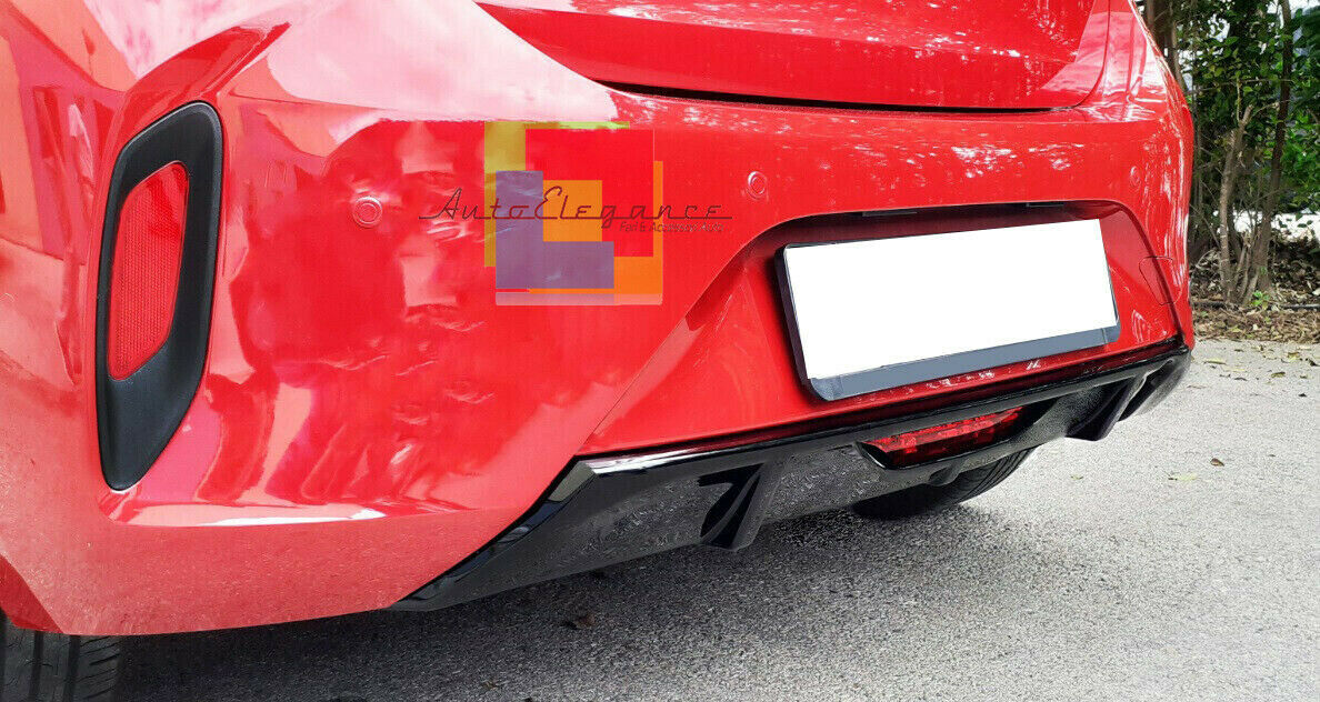 OPEL CORSA F FROM 2019+ SPORT ABS REAR DIFFUSER UNDER BUMPER