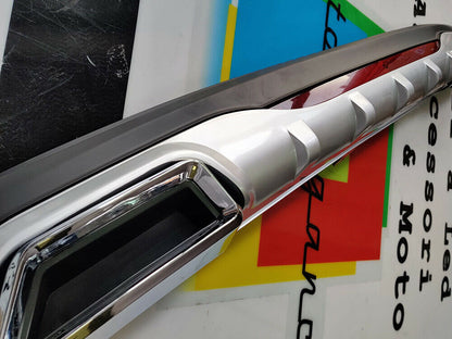 RENAULT CLIO 5 DIFFUSORE SOTTO PARAURTI DIFFUSORE TERMINALI RETTANGOLARI ABS