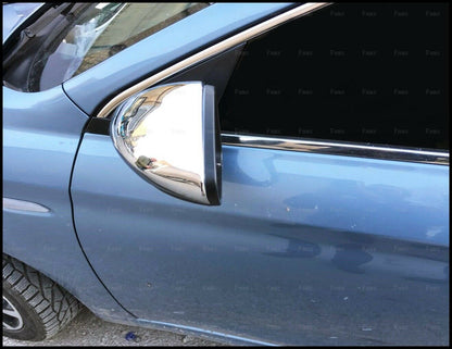 FIAT TIPO CALOTTE SPECCHI CROMATE ADESIVI ACCIAIO INOX 3M