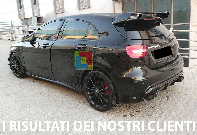 MERCEDES A-CLASS W176 2012-2018 ABS REAR BUMPER AMG B DESIGN