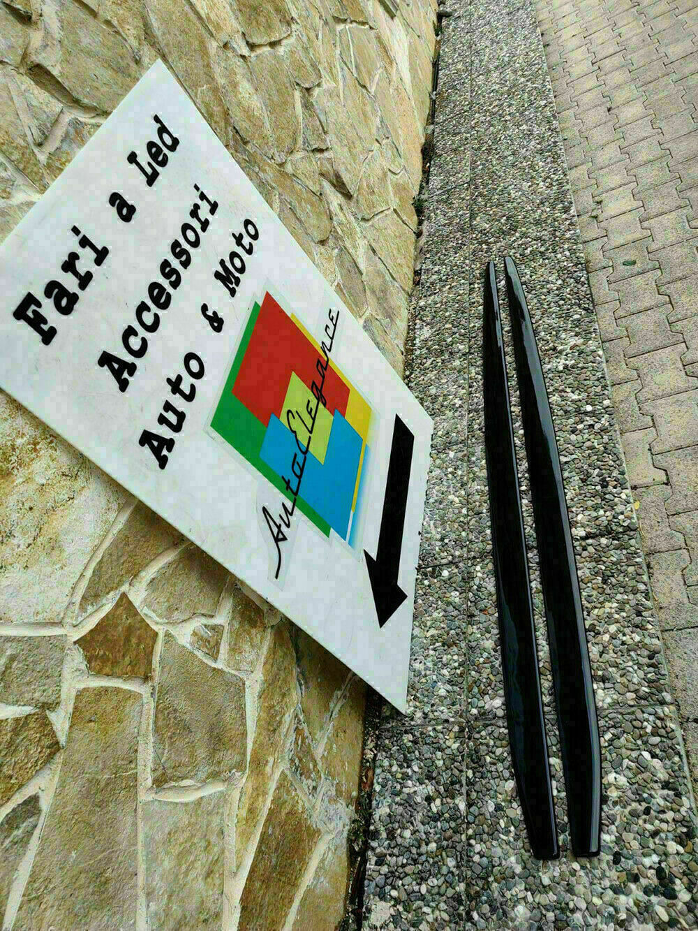 MERCEDES A W177 SPLITTER UNDER SIDE SKIRTS SIDE SILL ABS GLOSS BLACK