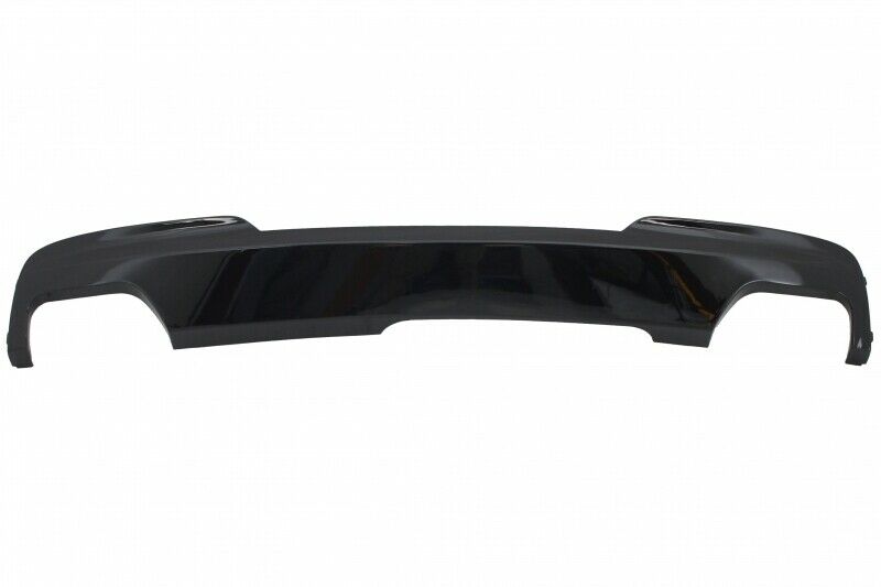 DIFFUSER &amp; EXHAUST TIPPER BMW 5 SERIES F10 F11 2011-2017 LOOK M-Tech 550i