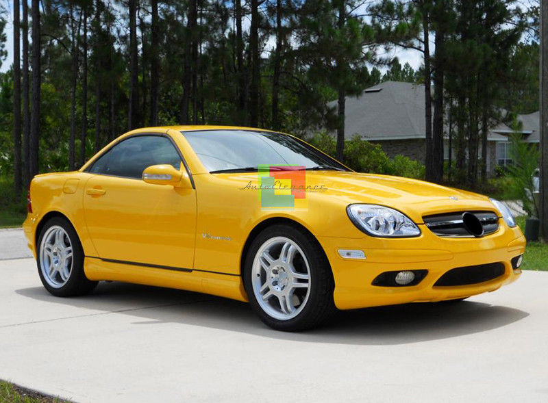 GRIGLIA ANTERIORE NERO / CROMATO MERCEDES SLK R170 96-04 CALANDRA AMG