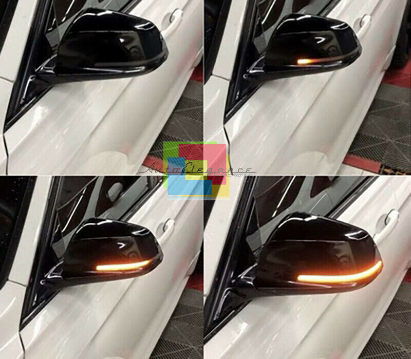 BMW X1 E84 2013-2015 FRECCE LED DINAMICHE PER SPECCHI LATERALI LOOK FUME AUTOELEGANCERICAMBI