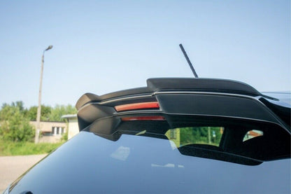 VW POLO 6R 6C 2009-2017 ADDITIONAL REAR ROOF SPOILER ABS BLACK