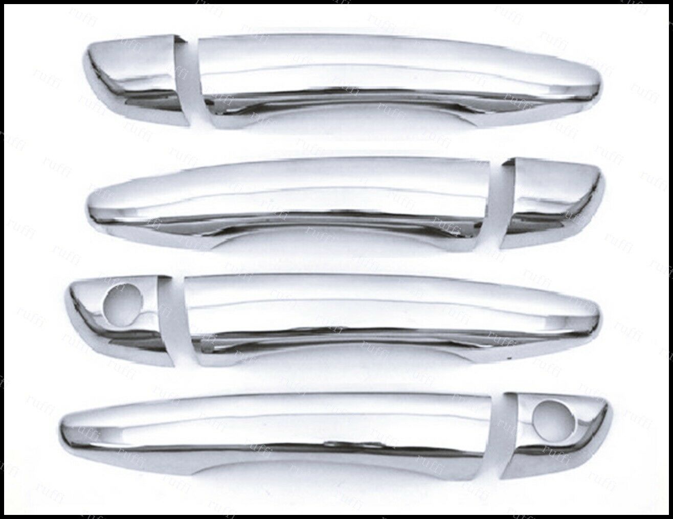 COVER MANIGLIE PER OPEL CORSA F 2019+ MODANATURA ACCIAIO INOX CROMATE AUTOELEGANCERICAMBI