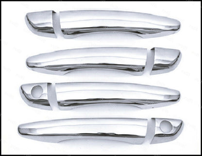 COVER MANIGLIE PER OPEL CORSA F 2019+ MODANATURA ACCIAIO INOX CROMATE AUTOELEGANCERICAMBI