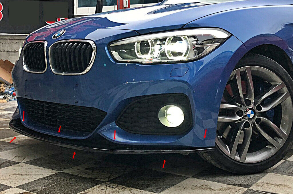 BMW 1 SERIES F20 F21 2015-2018 FRONT BUMPER SPOILER LIP SPLITTER ABS