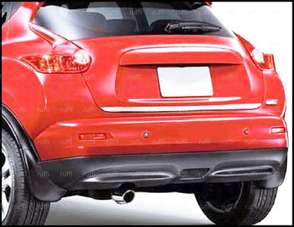 NISSAN JUKE 2010-2017 SET MODANATURE POSTERIORI ACCIAIO INOX CROMATO