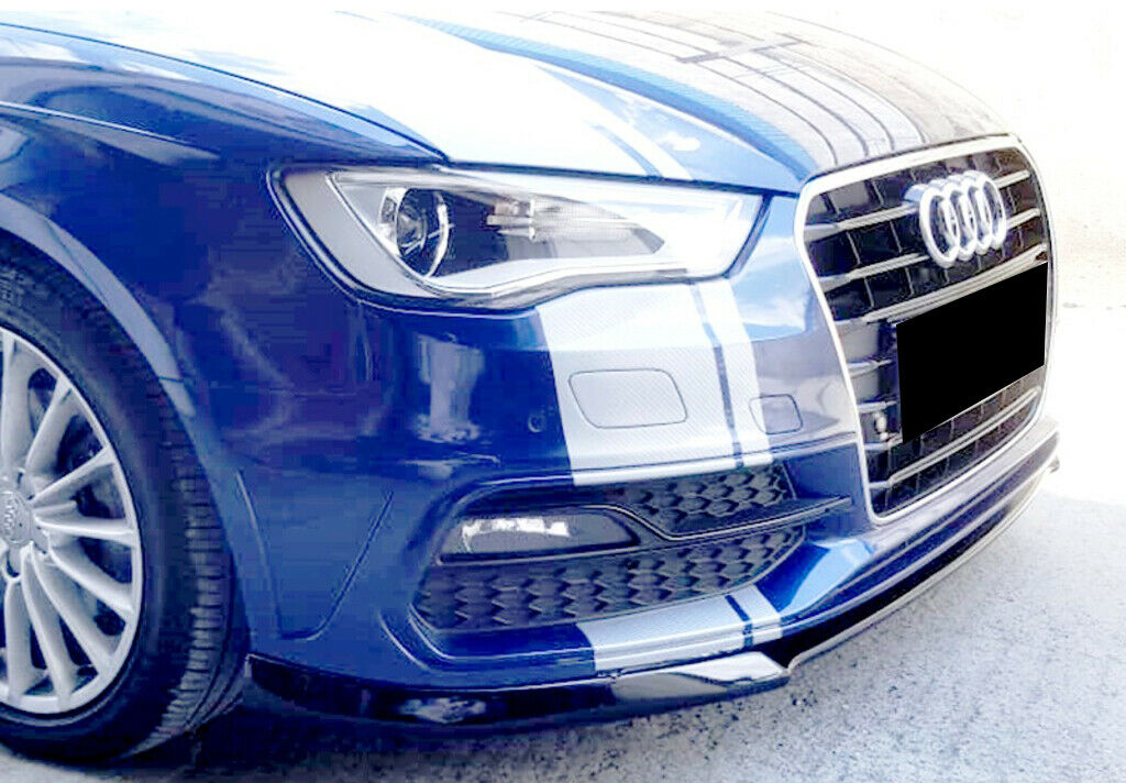AUDI A3 8V 2012-2015 SLINE SPOILER SOTTO PARAURTI ANTERIORE ABS / PLASTIC SPLITTER AUTOELEGANCERICAMBI