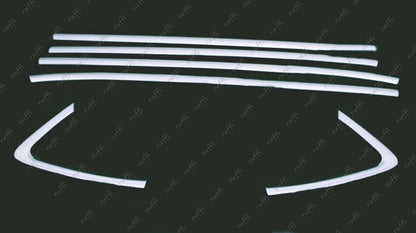 CORNICE FINESTRINI CROMATA HYUNDAI TUCSON TLE 2015+ MODANATURE ADESIVE ACCIAIO.- AUTOELEGANCERICAMBI