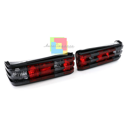 MERCEDES 190 W201 1982-1993 REAR LIGHTS RED SMOKE