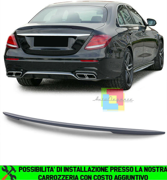 MERCEDES E-CLASS W213 REAR BONNET SPOILER AMG LOOK IN ABS