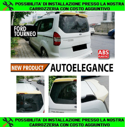 FORD TOURNEO COURIER 2014+ ROOF SPOILER SPORTY LOOK ABS / PLASTIC