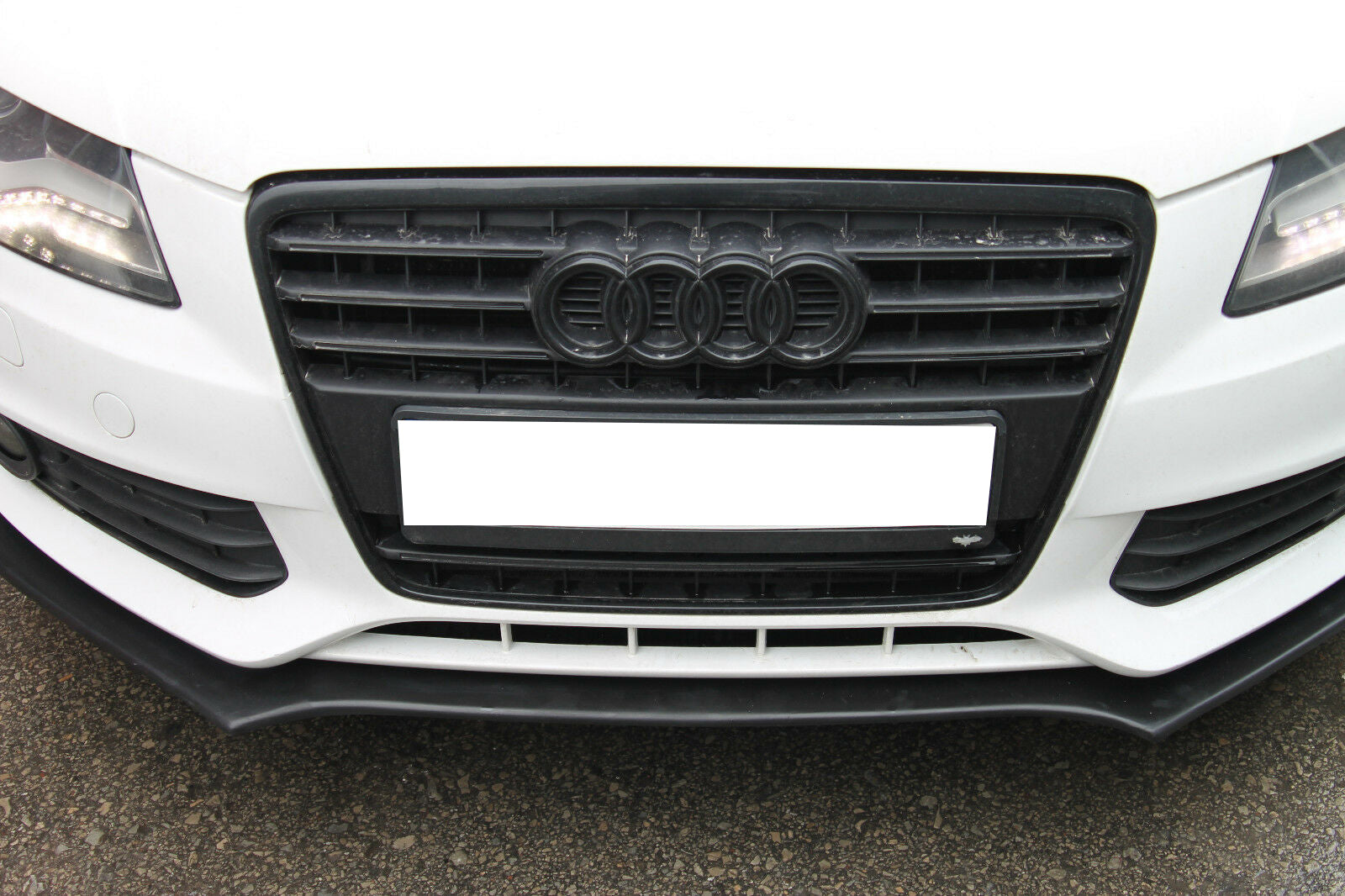 AUDI A4 B8 2008-2012 SPLITTER SPOILER SOTTO PARAURTI ANTERIORE RS4 S4 AUTOELEGANCERICAMBI