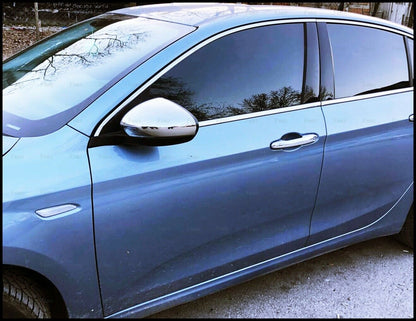 FIAT TIPO CALOTTE SPECCHI CROMATE ADESIVI ACCIAIO INOX 3M