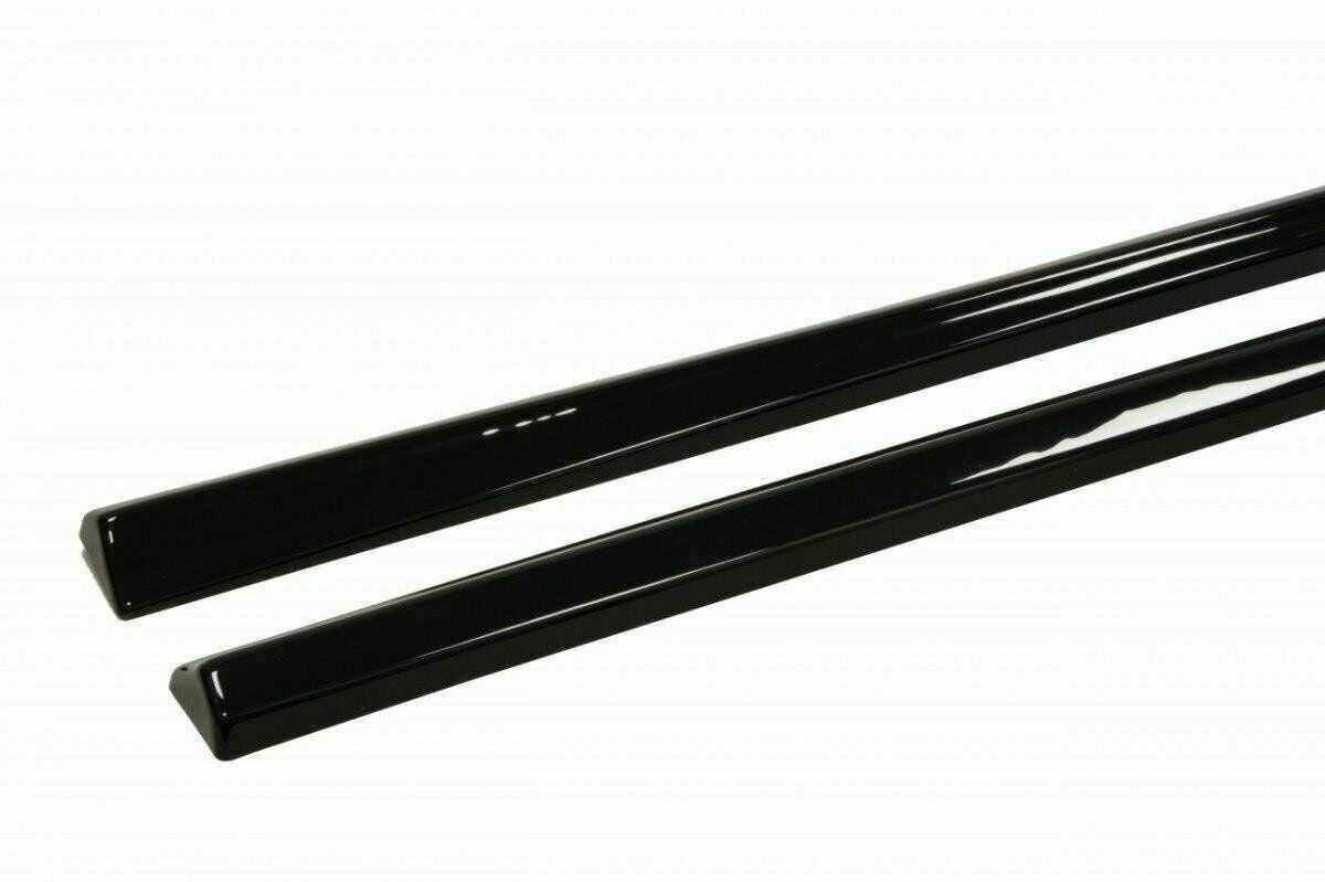 SPLITTER SOTTO MINIGONNE LATERALI SEAT LEON 5F MK3 2012-2019 ABS NERO LUCIDO