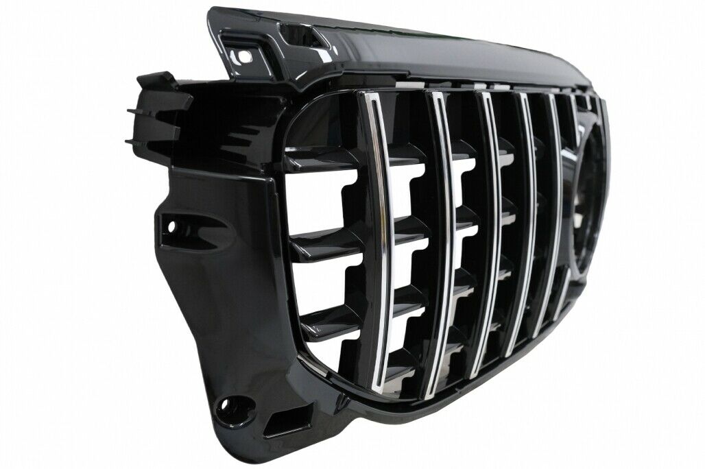 FRONT GRILLE MERCEDES GLB CLASS X247 AMG MASK SATIN PROFILES