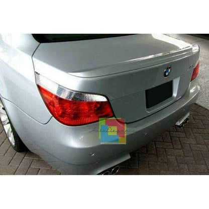 SPOILER POSTERIORE SUL COFANO PER BMW SERIE 5 E60 03-10 BERLINA LOOK M5 IN ABS