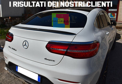 SPOILER AMG POSTERIORE SUL COFANO MERCEDES GLC COUPE C253 2015+ TOP QUALITA'