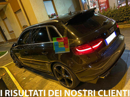 AUDI A3 8V SPORTBACK 2012-2019 MINIGONNE LATERALI LOOK SLINE ABS AUTOELEGANCERICAMBI