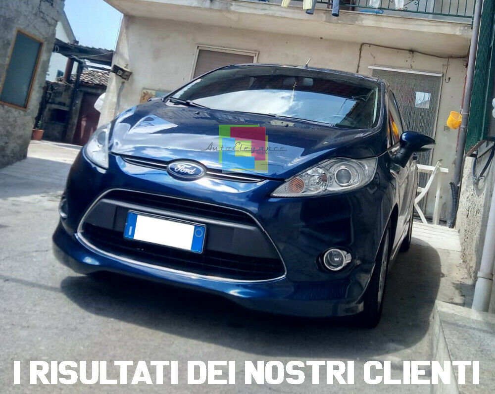 SPOILER SOTTO PARAURTI ANTERIORE FORD FIESTA MK7 2008-2012 LOOK ST ABS
