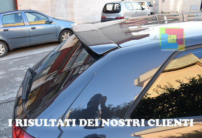 AUDI A3 8P 3 SPOILER POSTERIORE TETTO S3 SLINE NERO LUCIDO 0309 AUTOELEGANCERICAMBI