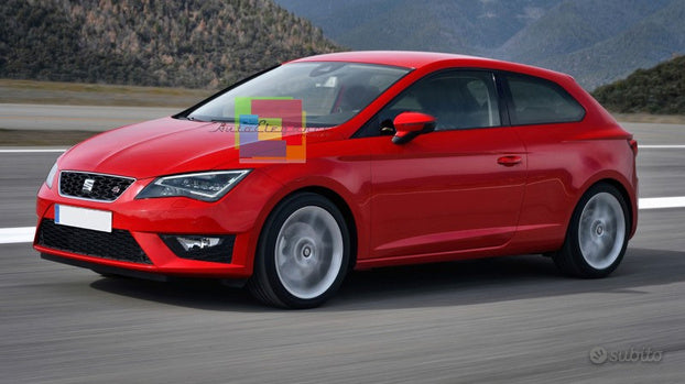 Seat leon 5f 2012-2016 paraurti anteriore fr look