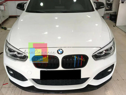 SOTTO PARAURTI ANTERIORE BMW SERIE 1 F20 F21 2015-2018 SPLITTER NERO LUCIDO 0083