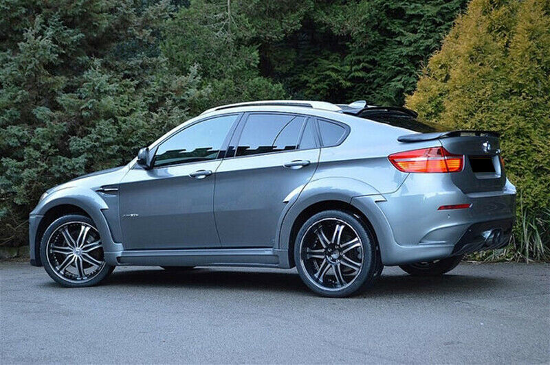BMW X6 E71 E72 2008-2014 SPOILER SUL TETTO IN ABS / PLASTIC LOOK M AUTOELEGANCERICAMBI