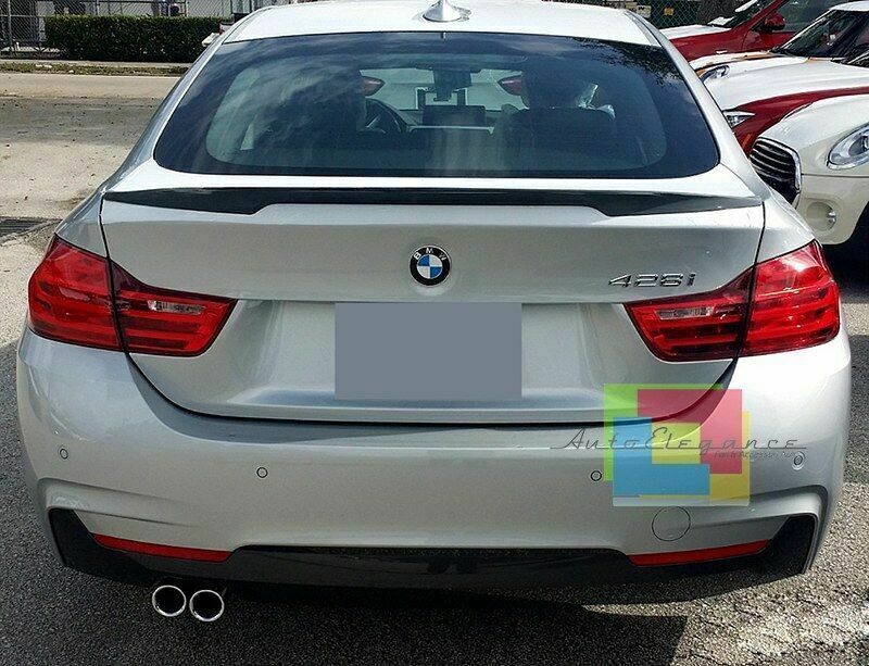 SPOILER POSTERIORE COFANO BMW SERIE 4 F36 GRAN COUPE M ABS NERO LUCIDO 0171