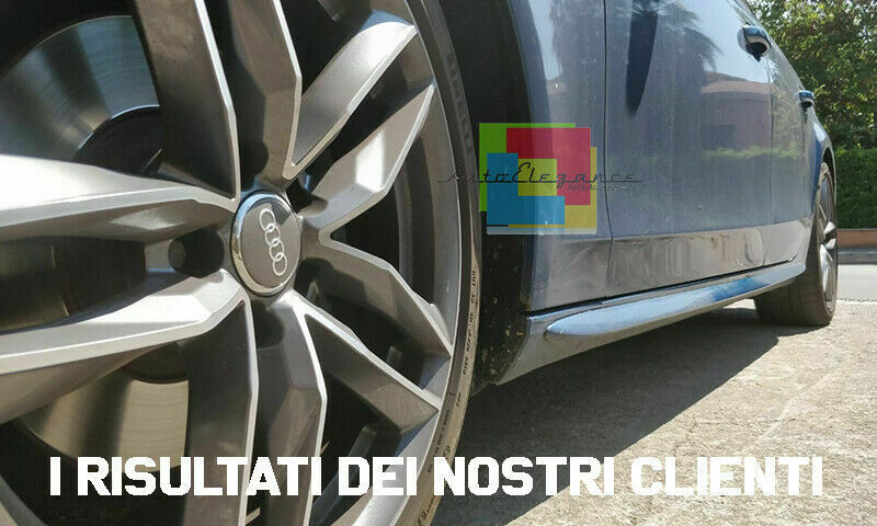 AUDI A1 SPORTBACK 3 PORTE MINIGONNE LATERALI SOTTO PORTA SLINE S1 RS1 AUTOELEGANCERICAMBI