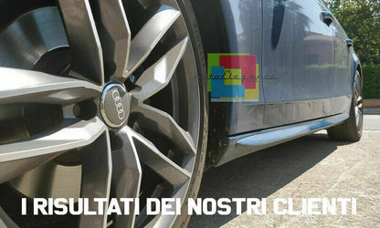 AUDI A1 SPORTBACK 3 PORTE MINIGONNE LATERALI SOTTO PORTA SLINE S1 RS1 AUTOELEGANCERICAMBI