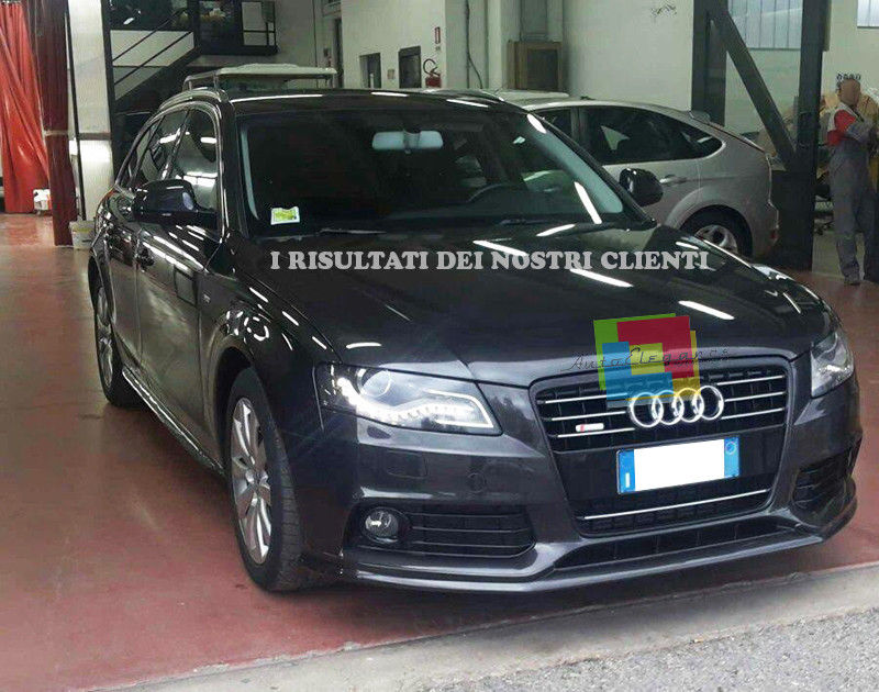 SOTTO PARAURTI AUDI A4 8K B8 AVANT BERLINA 2007-2012 SPOILER ANTERIORE RS4 - ABS