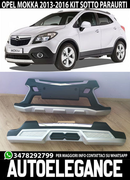 OPEL MOKKA 2012-2016 KIT SOTTO PARAURTI ANTERIORE E POSTERIORE 0261