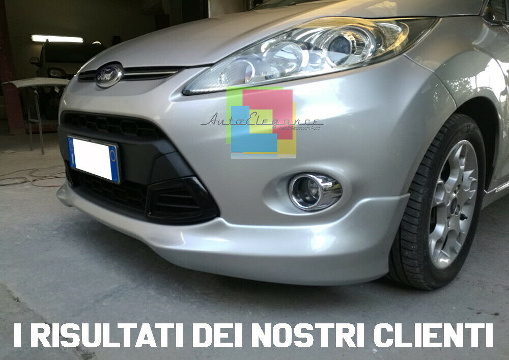 FORD FIESTA VI 2008-2012 SPOILER SOTTO PARAURTI ANTERIORE LOOK ST IN ABS
