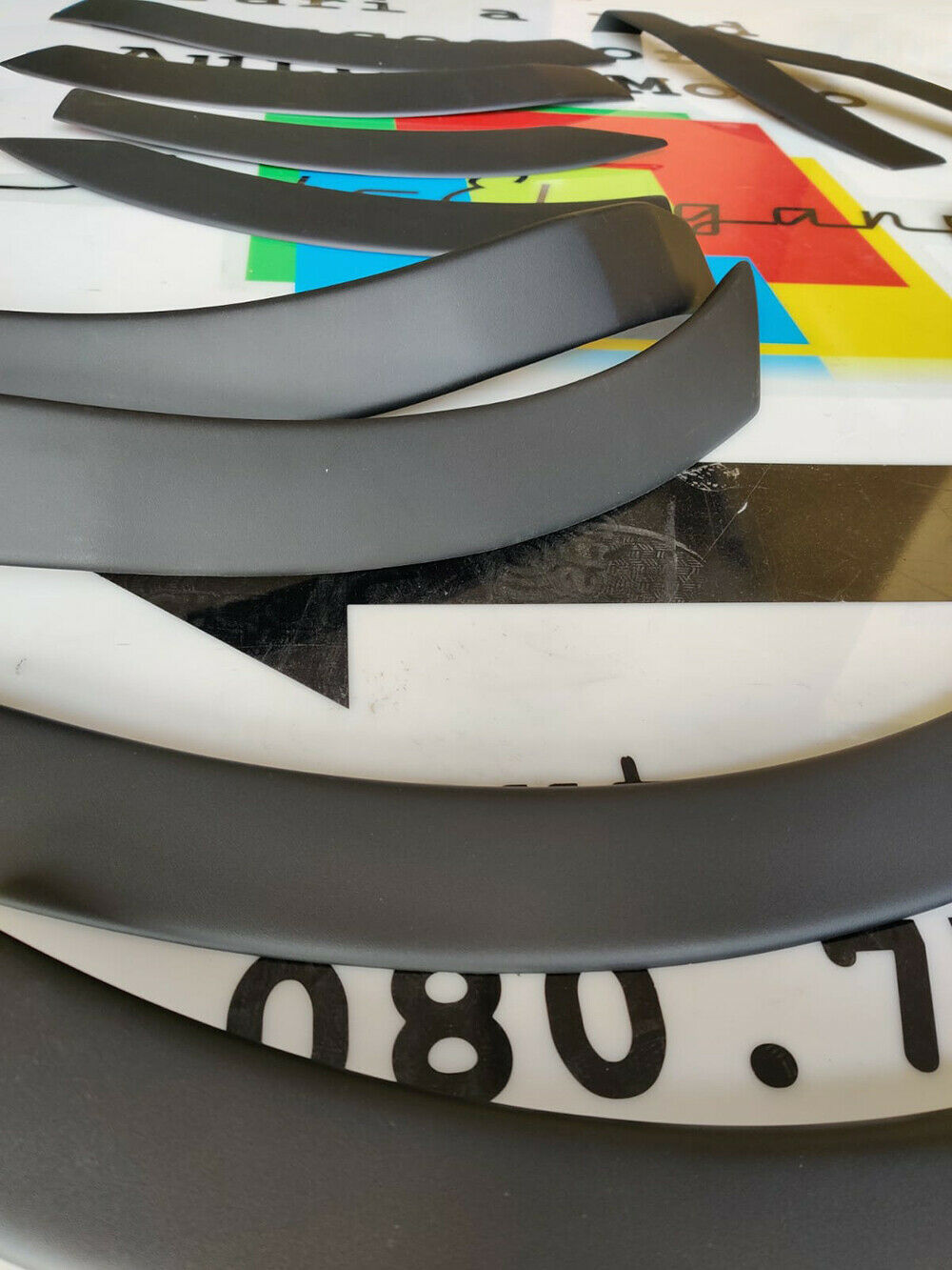 FORD TRANSIT CUSTOM 2012-2018 WIDE FENDERS IN ABS LOOK TUNING