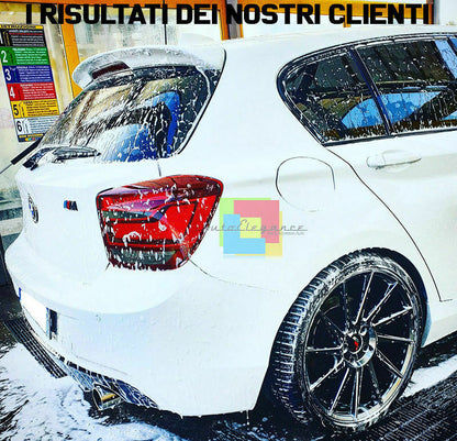 SPOILER POSTERIORE SUL TETTO BMW SERIE 1 F20 F21 2011+ LOOK M TECH IN ABS