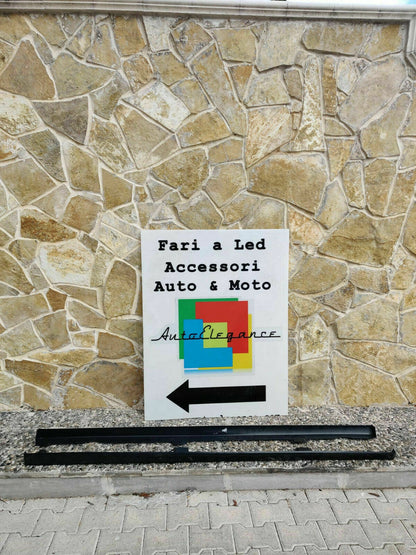 VW GOLF 7 VII 2012-2019 SIDE SKIRTS UNDER DOOR ABS LOOK R RLINE