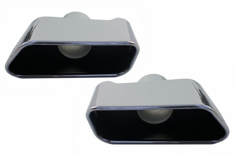 DIFFUSER &amp; EXHAUST TIPPER BMW 5 SERIES F10 F11 2011-2017 LOOK M-Tech 550i