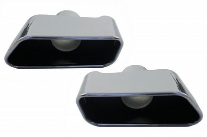 DIFFUSER &amp; EXHAUST TIPPER BMW 5 SERIES F10 F11 2011-2017 LOOK M-Tech 550i