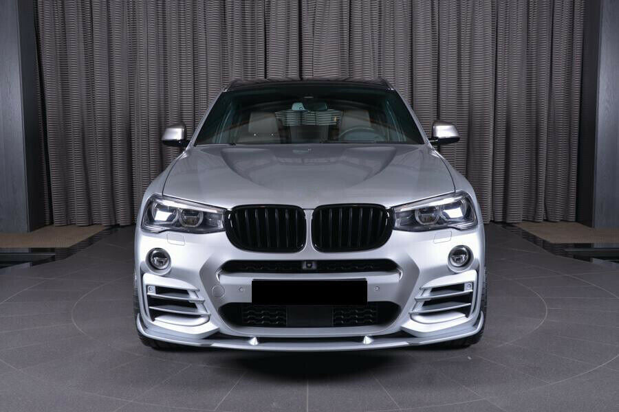 UNDER FRONT BUMPER BMW X3 F25 X4 F26 M FACELIFT 2015+ SPOILER BLADE